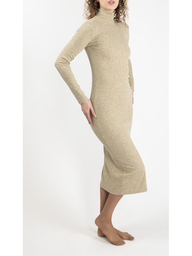 Платье EL 50023, р.S, beige - 5