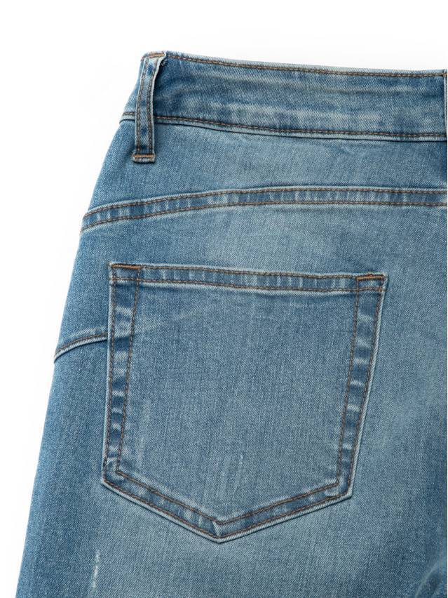 Джинсы Straight Fit со средней посадкой CON-145, р.170-90, mid blue - 6