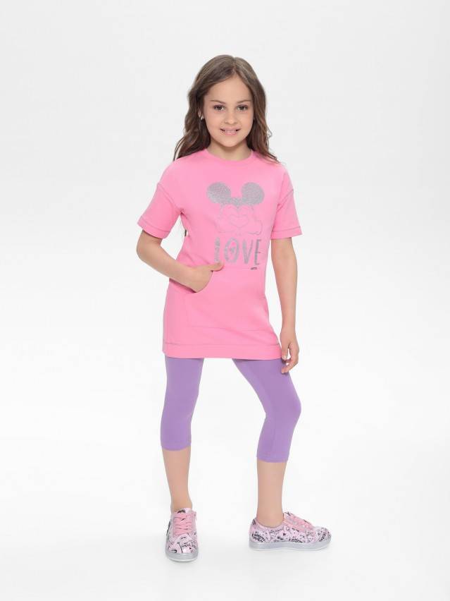 Туника для девочек ©Disney DTH 955, р.98,104-52, camelia rose - 2