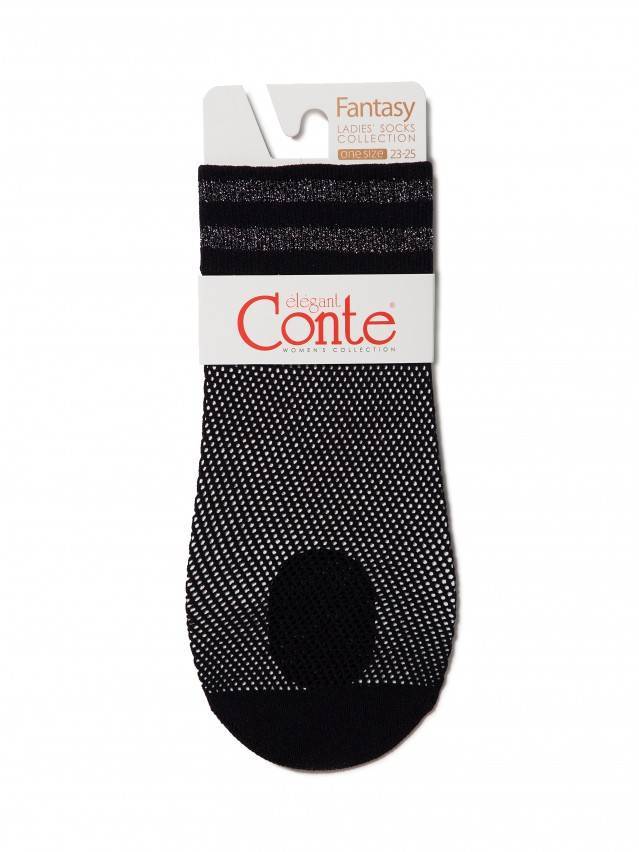 Носки женские FANTASY (короткие, люрекс) 17С-122СП, р. 36-39, 132 nero - 3
