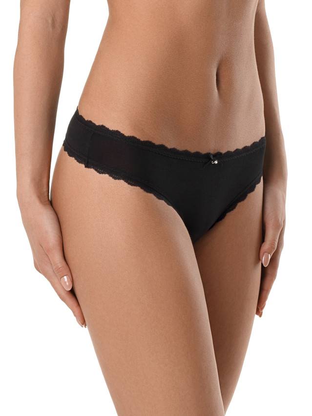 Трусы женские SECRET CHARM LST 987 (на вешалке),р.90, black - 1
