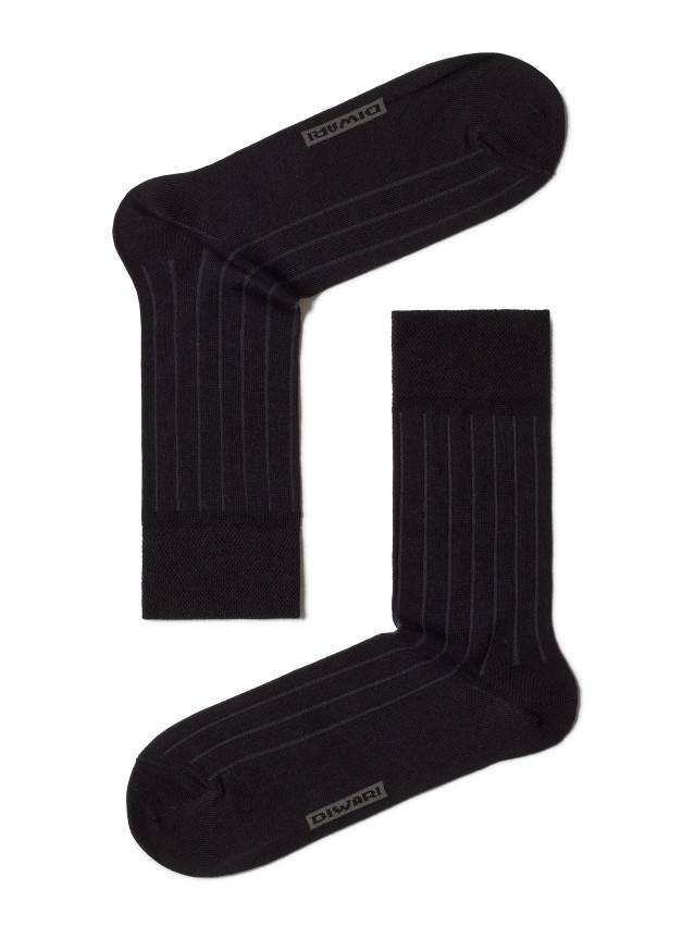 Носки мужские OPTIMA All seasons 7С-43СП, р. 40-41, черный, рис. 050 - 1