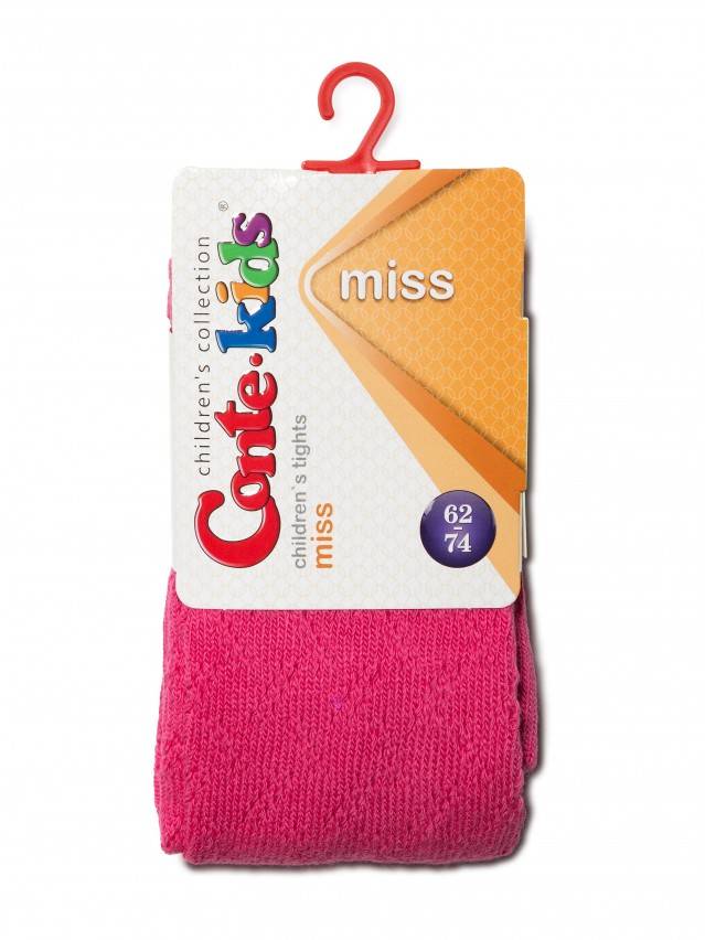 Колготки хлопковые детские MISS (ажурные) 7С-80СП, p. 62-74, розовый, рис. 265 - 2