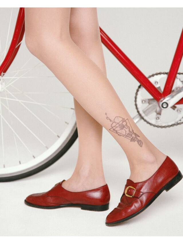 Колготки женские CE FANTASY TATTOO 20С-17СП, р.2, 005 natural - 5