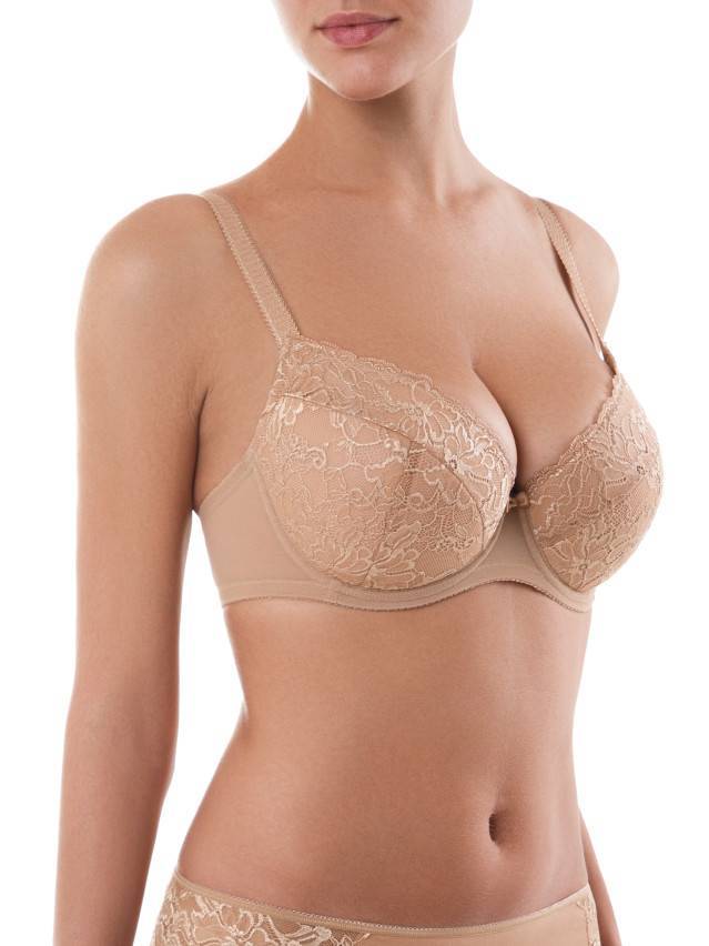 Бюстгальтер женский SENSUELLE RB2023, р.70C, телесный - 1