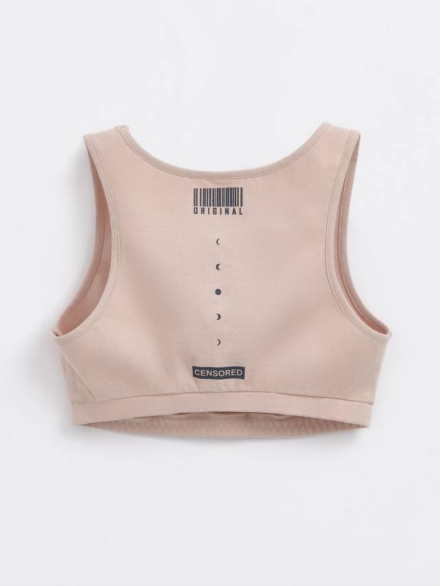 Бюстье женское CE TATTOO STYLE LBE 1477, р.170-84, natural - 2