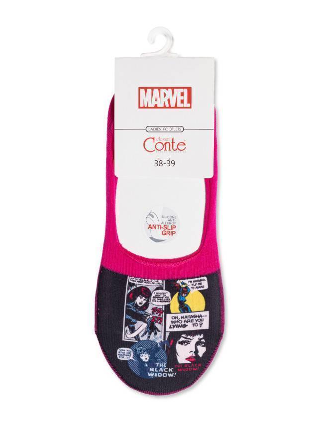 Подследники женские хлопковые CE MARVEL 20С-28СПM, р.36-37, 218 фуксия - 4