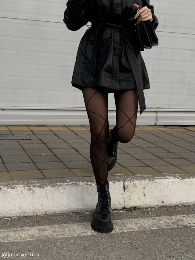 Колготки женские CE FANTASY GALERIE, р.2, nero - 6