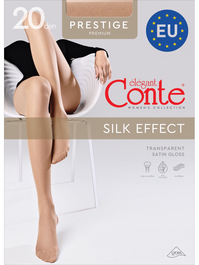 Колготки женские CE PRESTIGE 20 (EURO),р.2, natural - 1