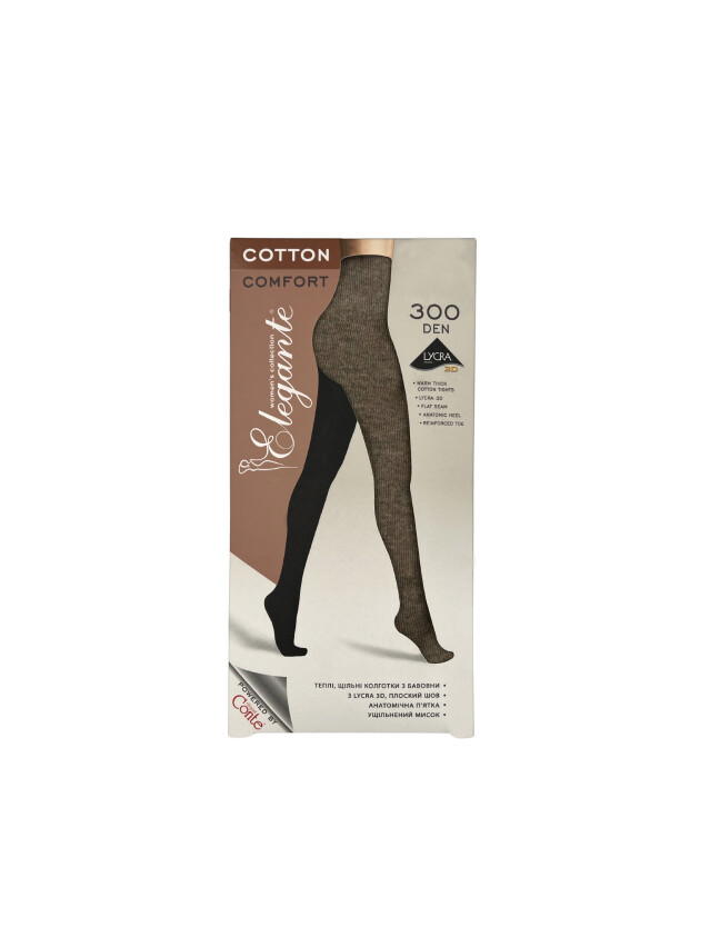Колготки женские хлопковые EL COTTON 300 