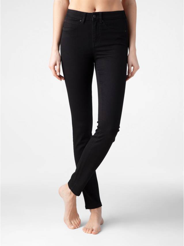 Брюки джинсовые женские CE CON-285, р.164-90, deep black - 1