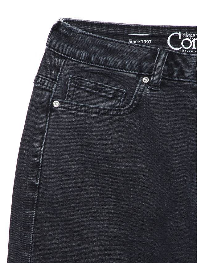 Джинсы Relaxed Mom с высокой посадкой CON-137B, р.170-106, washed black - 7