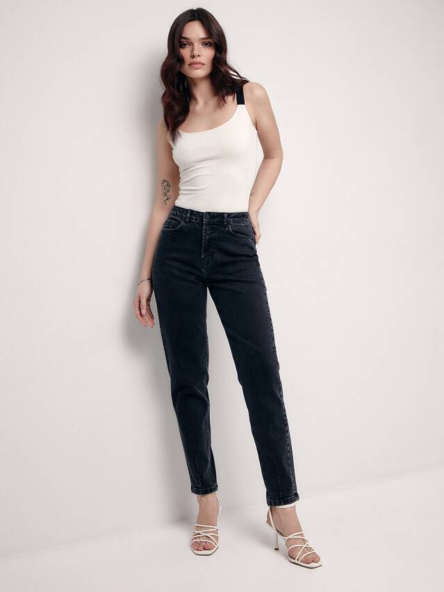 Брюки джинсовые женские CE CON-449, р.170-102, washed black - 2