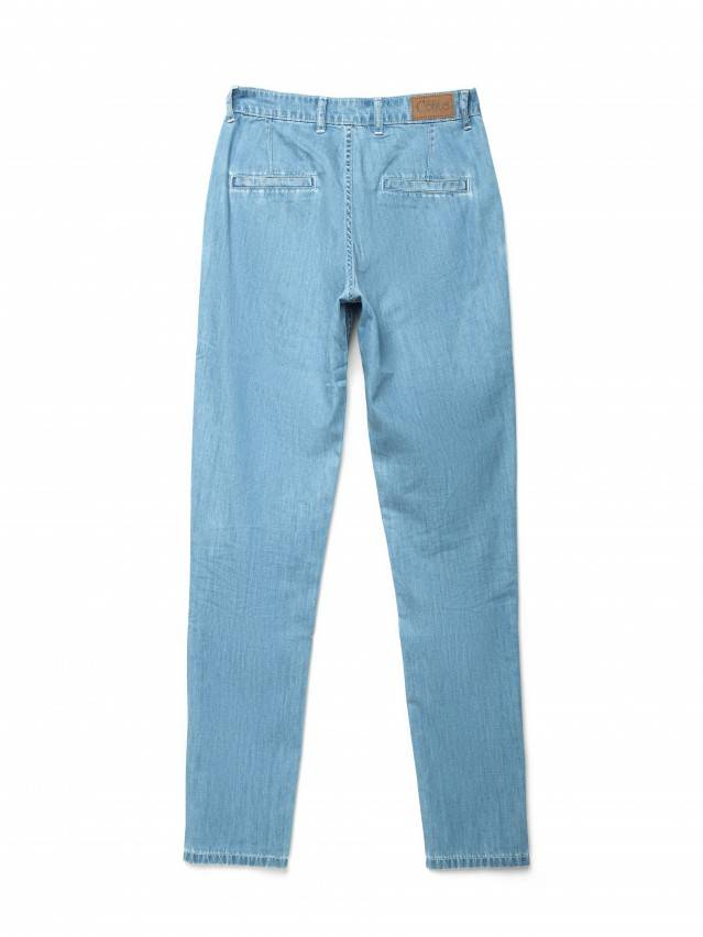 Джинсовые брюки со средней посадкой CON-140, р.170-90, bleach blue - 5