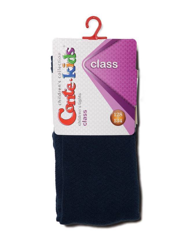 Колготки хлопковые детские CLASS (тонкие) 7С-31СП, p. 128-134, темно-синий, рис. 192 - 2