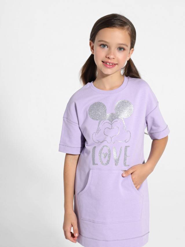 Туника для девочек ©Disney DTH 956, р.128,134-68, blooming lilac - 1