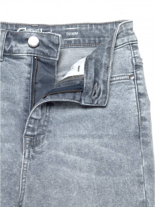 Джинсы skinny с супервысокой посадкой CON-216, р.170-102, acid washed grey - 7