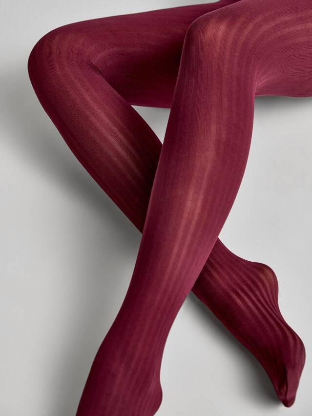 Колготки женские CE FANTASY VOYAGE, р.2, marsala - 1