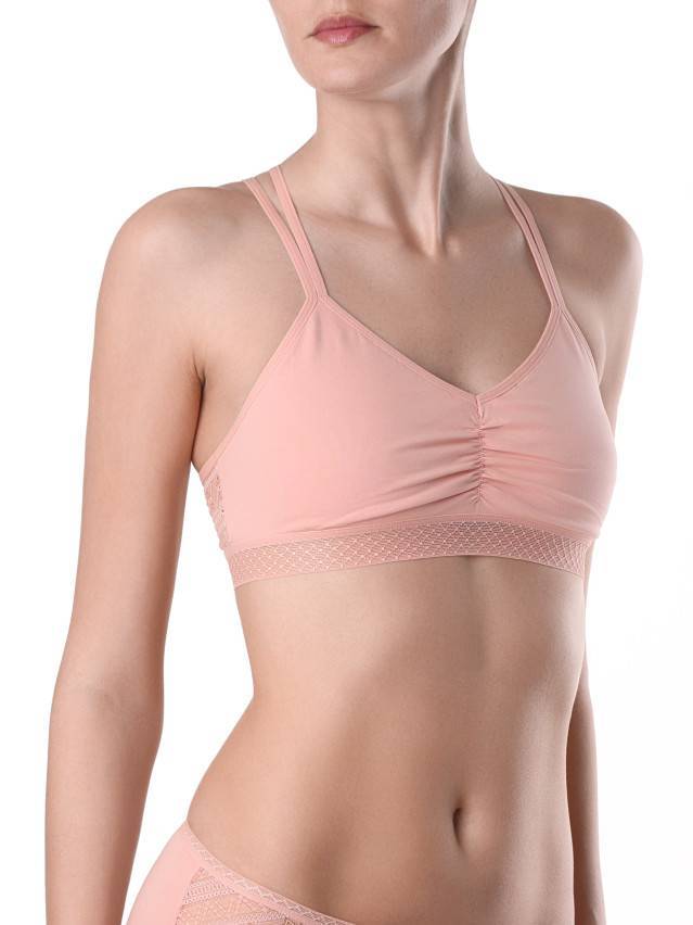Бюстье женское MACRAMER ART LBE 773, р.170-84, powder pink - 1