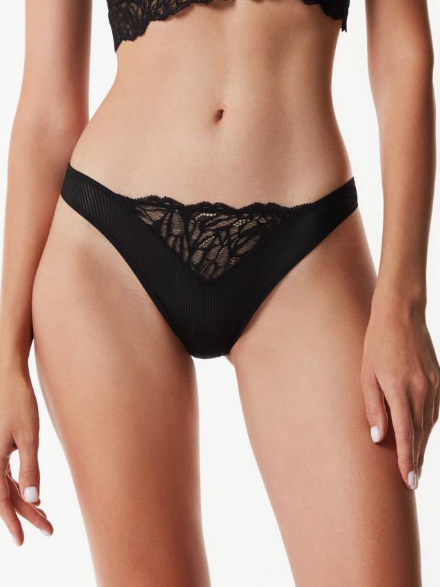 Трусы женские CE DIVONTEESE LBR 1473, р.90, black - 3