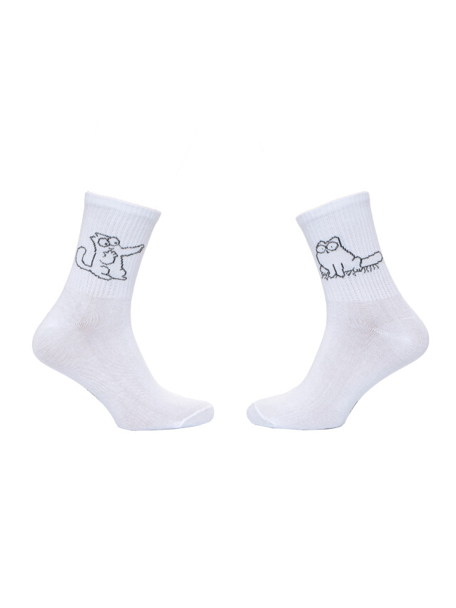 Носки MS M0303S Fancy (Cats) р.42-45 29 белый - 3