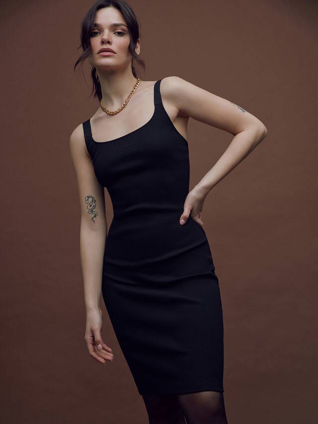 Платье женское CE LPL 1610, р.170-84-90, black - 3