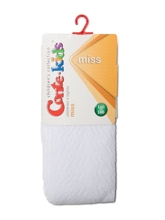 Колготки детские MISS 7С-80СП, р.140-146 (22),273 белый - 2