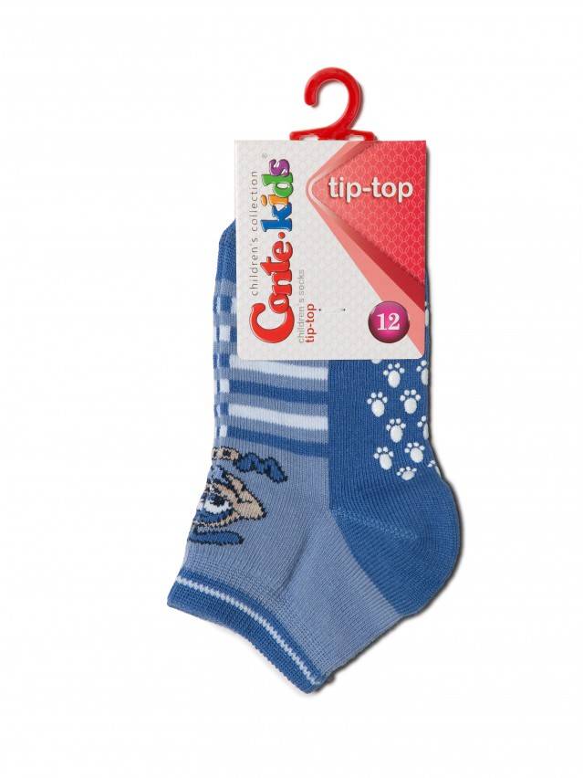 Носки хлопковые детские TIP-TOP (антискользящие) 7С-54СП, p. 12, синий, рис. 252 - 3