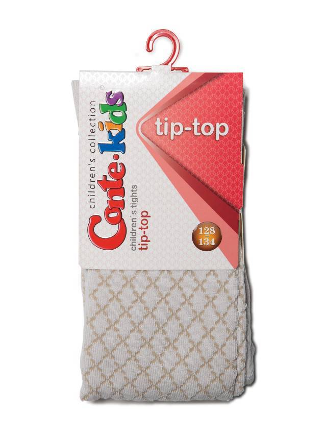 Колготки хлопковые детские TIP-TOP 4С-04СП, p. 116-122 , молочный, рис. 454 - 2