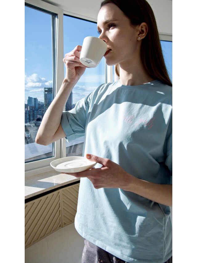 Пижама женская №1407, р.XL, donuts - 2