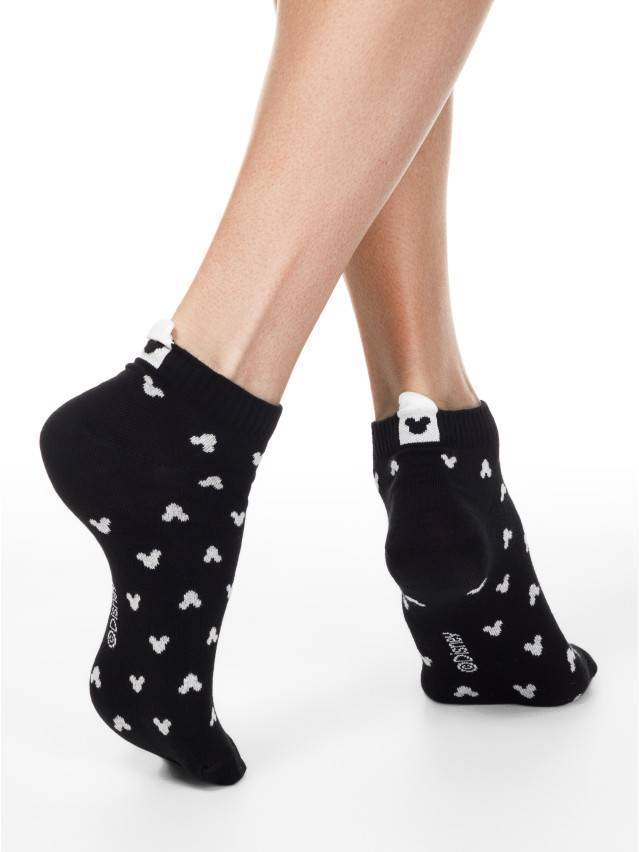 Носки женские хлопковые ©Disney 20С-1СПМ, р.36-37, 206 черный - 1