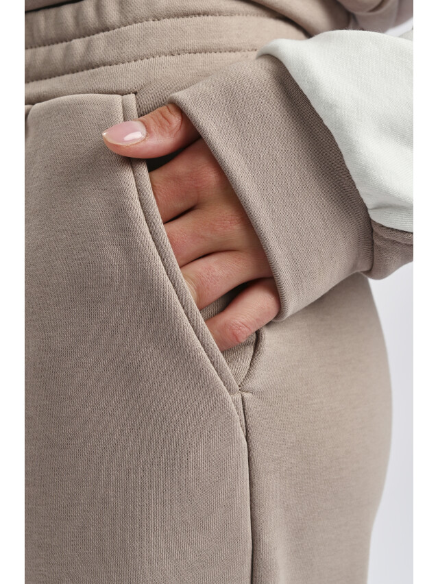 Брюки женские EL 31525, р.XL, latte cream - 3