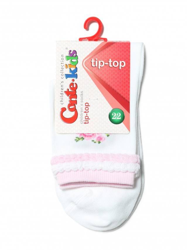 Носки хлопковые детские TIP-TOP (пикот) 13С-44СП, p. 22, белый, рис. 194 - 2