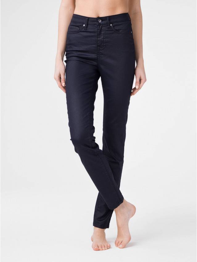 Джинсы skinny с высокой посадкой CON-172N, р.170-102, deep navy - 1