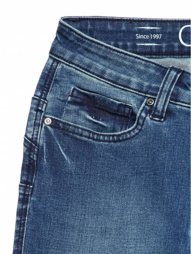 Джинсы skinny с высокой посадкой CON-144, р.170-90, dusty blue - 5