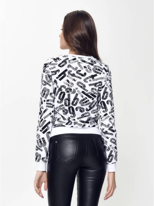 Свитшот LD 894, р.170-92, black-white logo - 3