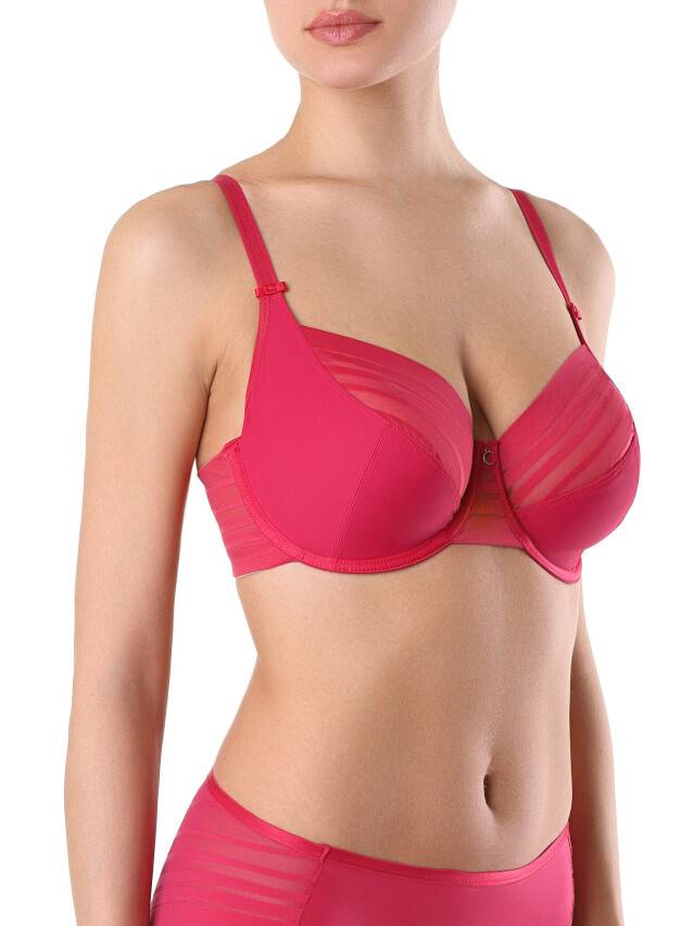 Бюстгальтер женский SPORT GLAM RB6047, р.70D, брусника - 1