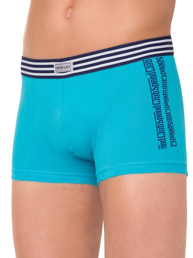 Трусы мужские TATTOO SHORTS 406, р.78,82/S, blue - 2