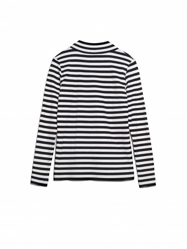Водолазка LD 1037, р.170-96, black-ivory - 2