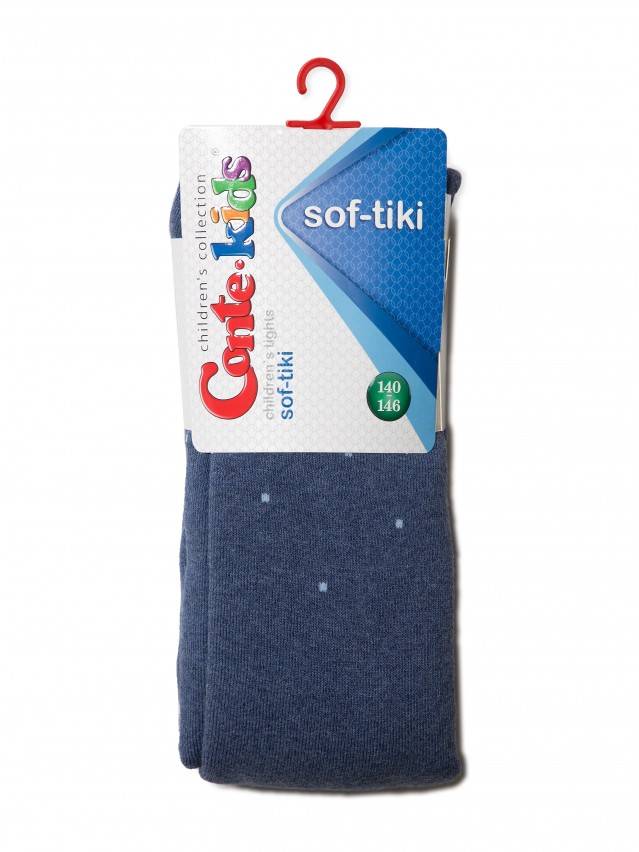 Колготки хлопковые детские SOF-TIKI (махровые внутри) 7С-38СП, p. 140-146, джинс, рис. 256 - 2