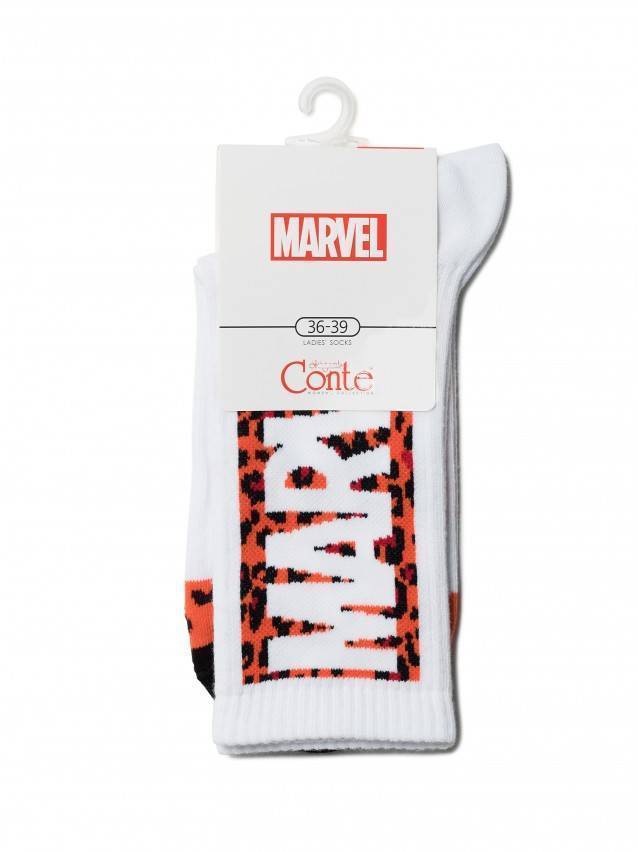 Носки женские хлопковые ©MARVEL 19С-116СПМ, р. 36-39, 178 белый - 3