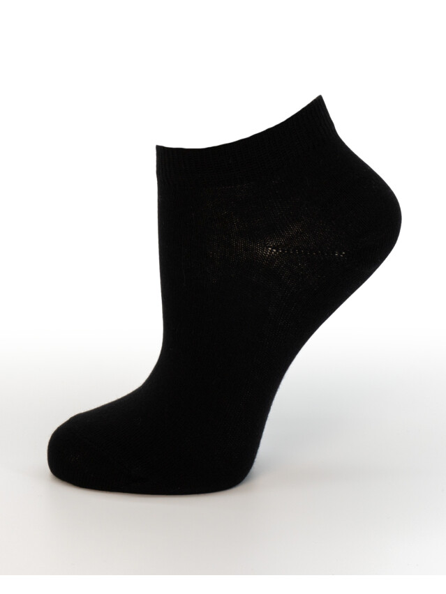 Носки женские хлопковые L&R 121 (короткие),р.36-38, 00 черный - 1