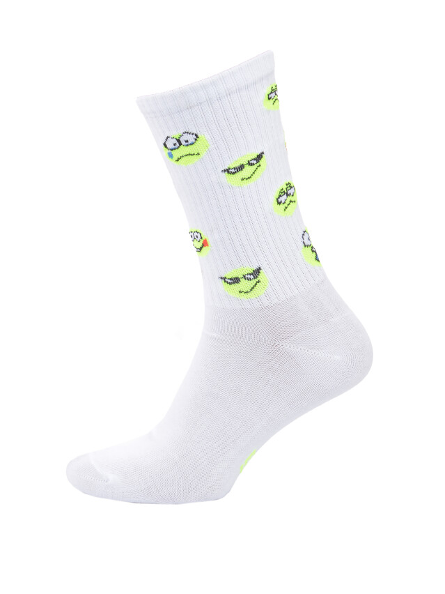 Носки MS M0303S Fancy (Smile) р.42-45, 17 белый - 1