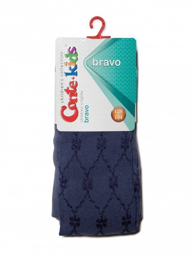 Колготки хлопковые детские BRAVO (жаккардовые) 14С-123СП, p. 116-122, темный джинс, рис. 375 - 2