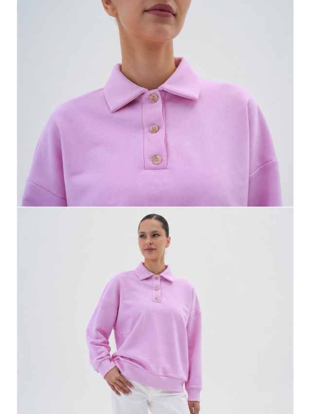 Джемпер женский EL 3376, р.S, blush - 2