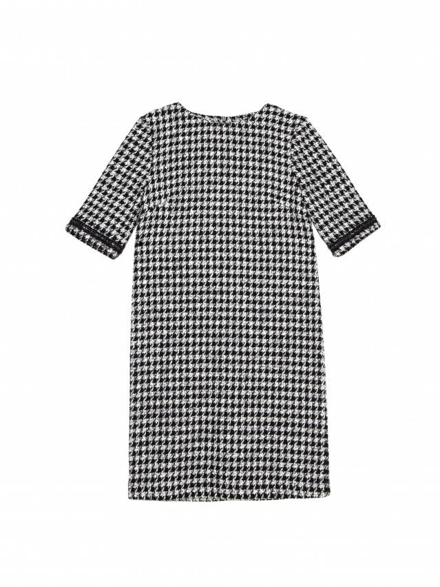 Платье LPL 1053, р.164-84-90, black-ivory - 3