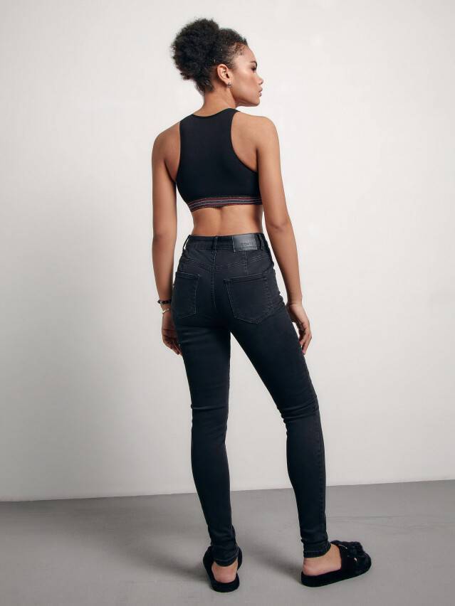 Брюки джинсовые женские CE CON-394, р.170-102, washed black - 3
