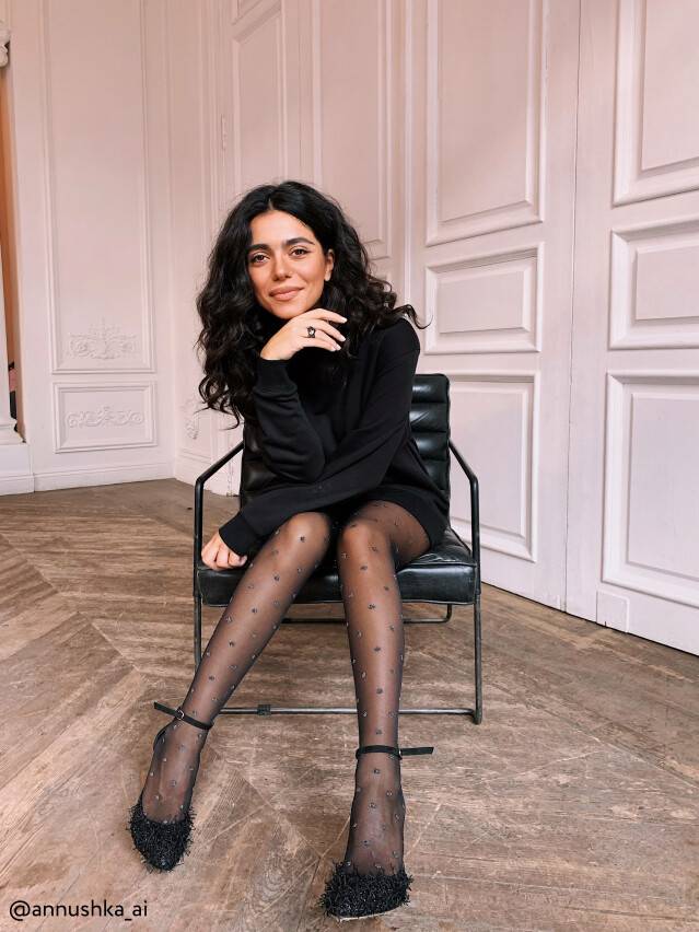 Колготки женские FANTASY BRILLIANT, р.2, nero - 1