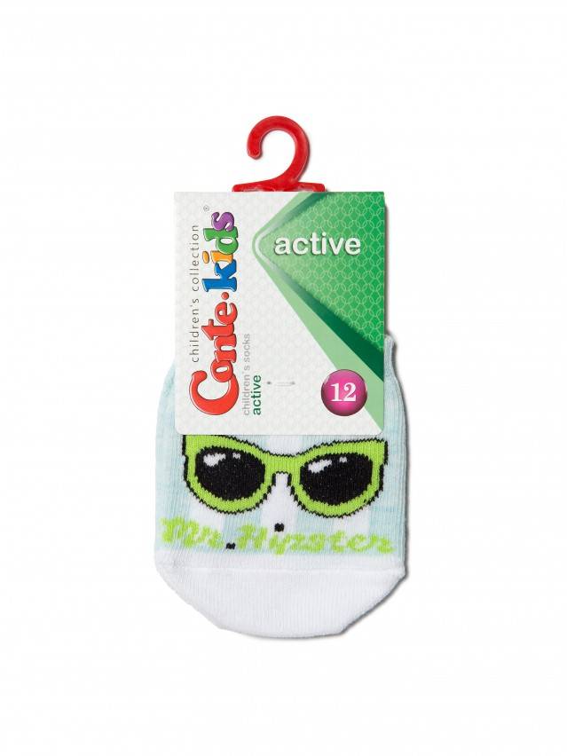 Носки детские ACTIVE (ультракороткие) 17С-87СП, р.14, 329 бледно-бирюзовый - 2