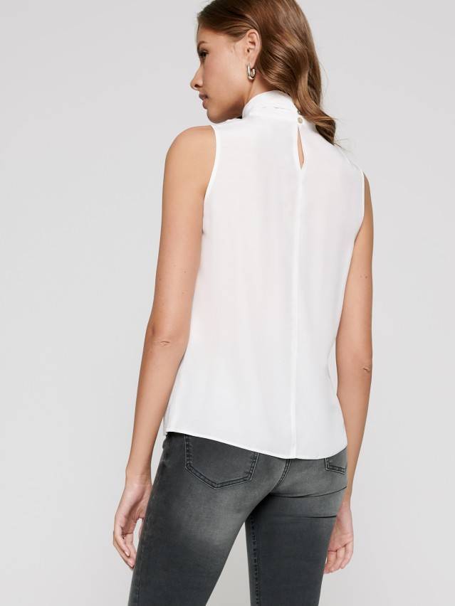 Блузка LBL 1032, р.170-84-90, off-white - 2